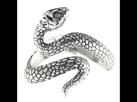 Inel Argint 925 Snake Sarpe - Mister si Intelepciune