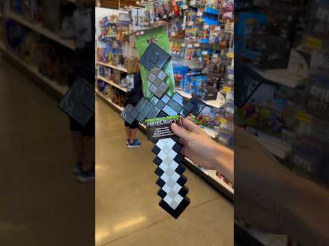 Insane Minecraft Sword Prank - Catch it, Keep it! #shorts