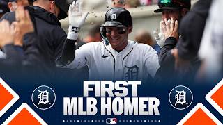 Rookie SENSATION Kevin McGonigle connects for his FIRST career home run with the Tigers ????