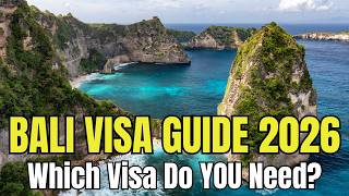 BALI VISA GUIDE 2026 | Which One YOU NEED? (Don&amp;#39;t Make This Mistake!)