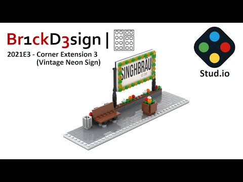 2021E3 - Corner Extension 3 (Vintage Neon Sign): Stud.io Tour