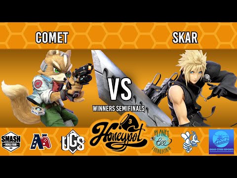 Honeypot 3: Fight For The Bees  -  Winners Semifinals  -  Comet(Fox) Vs. Skar(Cloud)