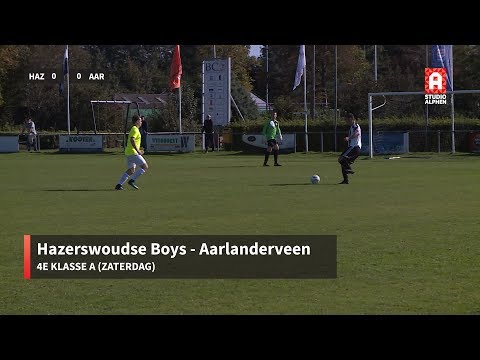 Samenvatting Hazerswoudse Boys - Aarlanderveen (zaterdag 29 september)