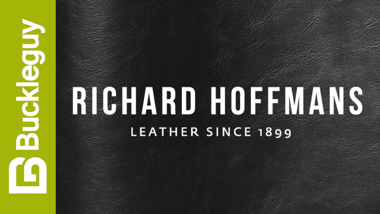Richard Hoffmans Leather, Palmer | Black | Full Grain Leather Demo