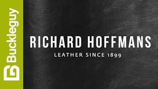 Richard Hoffmans Leather, Palmer | Black | Full Grain Leather Demo