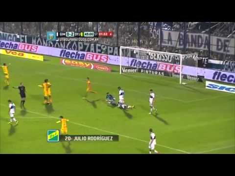Gol de Rodríguez  Gimnasia LP 0   Defensa 3  Fecha 7  Primera División 2014