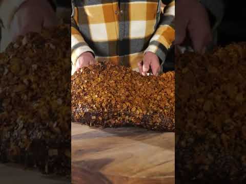 I smoked a BRISKET inside a DORITOS CRUST