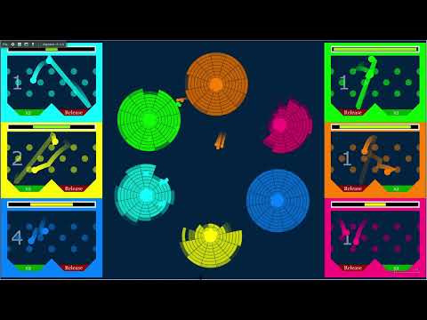 Algodoo   Dynamic Core Destruction x Multiply or Release