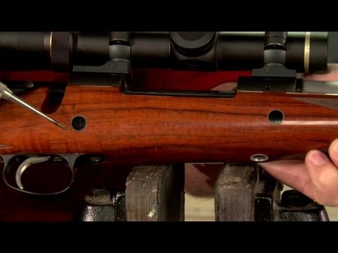 How to Install Magnum Crossbolts in a Rifle Stock | MidwayUSA Gunsmithing