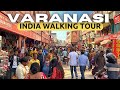 Exploring The Vibrant Narrow Streets Of Varanasi India 4K HDR Walking Tour