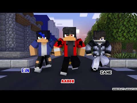 DUNDUN DANCE | HERO TONIGHT | AARON, ZANE & EIN - Minecraft Animation