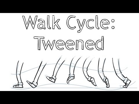 How To Animate Walk Cycle Tweened