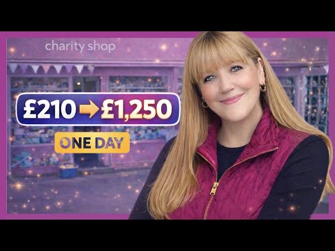 £210 → £1,250 Reselling From Charity Shops (One Day, 6 Shops)