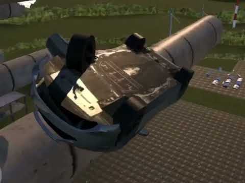 Cars Bollard Wall Crash