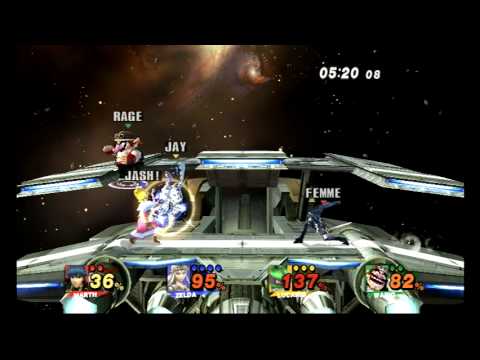 BCA Project M 3.5 - Zelda Lucario Wario Martha