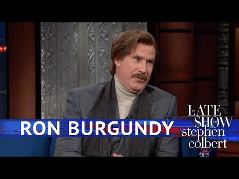 Ron Burgundy Played Golf With Donald Trump
