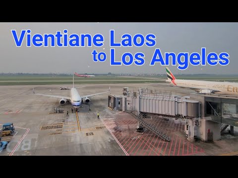 Coming back home to America. My trip from Laos to Los Angeles