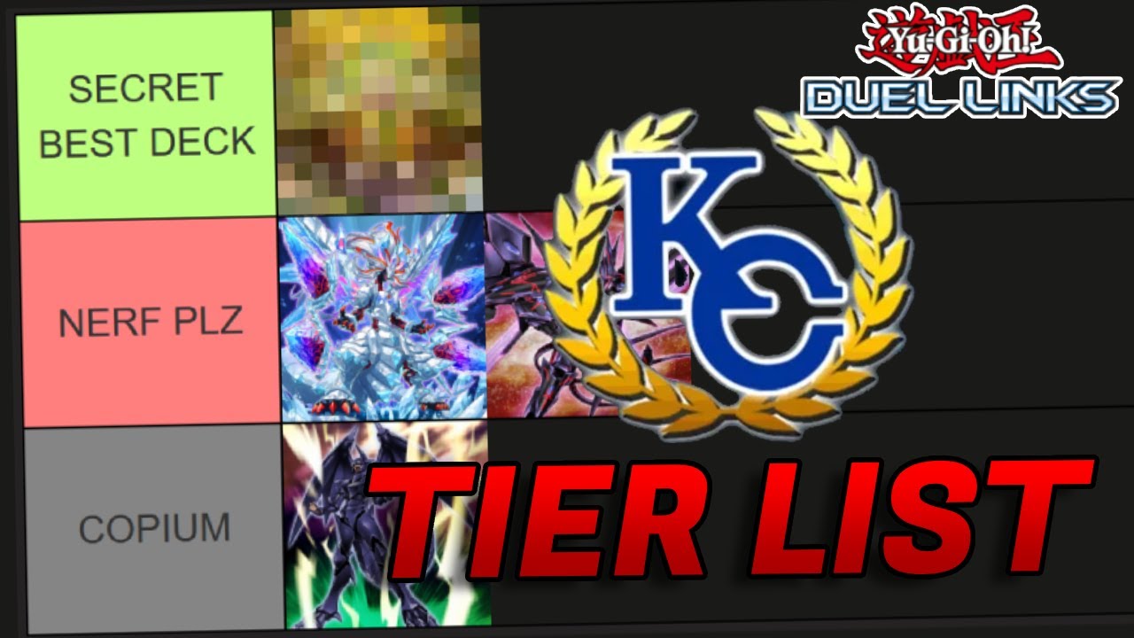 Here are the BEST DECKS for the FEBRUARY 2026 KC CUP! (Duel Links)