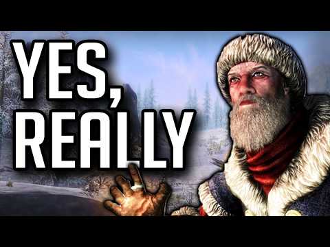 I Played Skyrim as Santa Claus