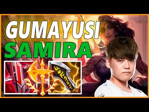 ⚡GUMAYUSI SAMIRA ADC GAMEPLAY⚡SEASON 12 LEAGUE OF LEGENDS