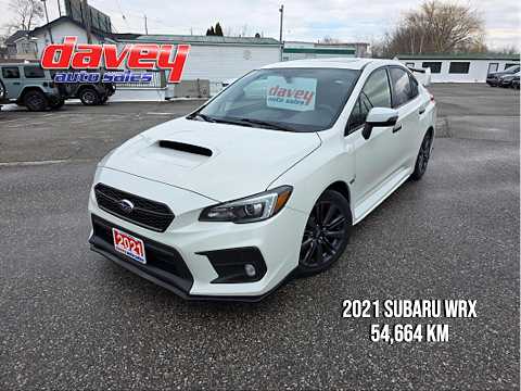 2021 Subaru WRX Sport CVT in White for sale at Davey Auto Sales Oshawa South in Oshawa, ON
