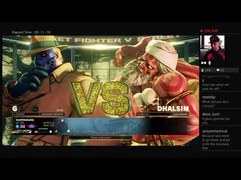 Imstilldadaddy Street Fighter 5 Stream 8/22/18