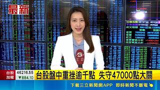 美股血洗! 費半重挫1152點創史上第2 台指期夜盤狂洩千點! 台股恐陷入47K保衛戰｜三立財經iNEWS