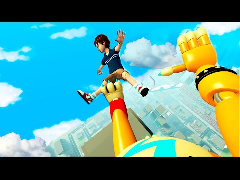 FNAF Security Breach: Epic Jumps & Ragdoll/Fails - GMOD ep.75