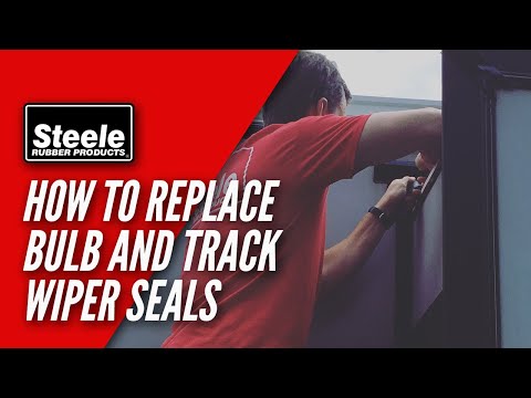 How To Replace Bulb and Track Wiper Seals