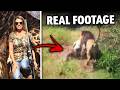 South African Trophy Hunter Messes With The WRONG Lion