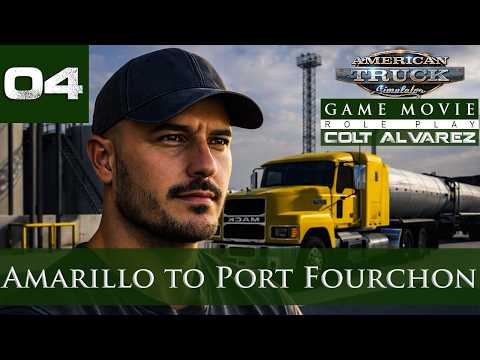 Trucker’s True Crime Podcast: Amarillo to Port Fourchon | Full Route | ATS Cinematic Journey