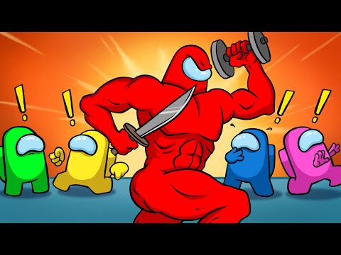 Among Us Buff Impostor: Cartoon Animation