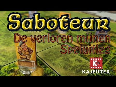 Saboteur - De Verloren Mijnen - SPELUITLEG