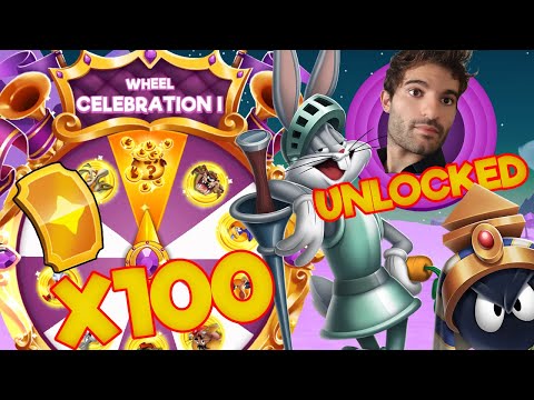 IT'S ME! NASTY! CELEBRATION 1 WHEEL 100 GOLDEN TICKET! - Looney Tunes World of Mayhem