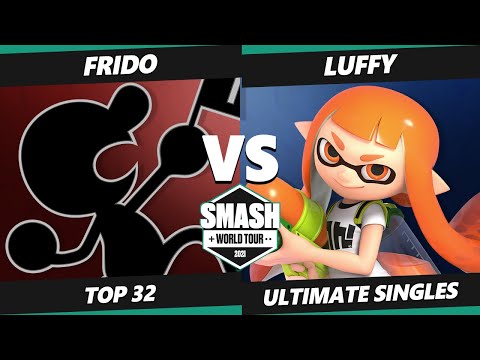 SWT S. America Online Qualifier Match - Frido (Game & Watch) Vs. Luffy (Inkling) SSBU Ultimate