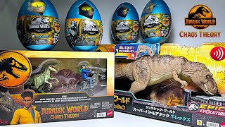 NEW CHAOS THEORY T-REX & Atrociraptor! Jurassic World Chaos Theory Netflix Epic Evolution Dinosaurs!
