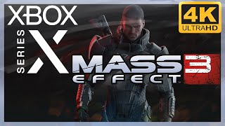 [4K] Mass Effect 3 / Xbox Series X Gameplay