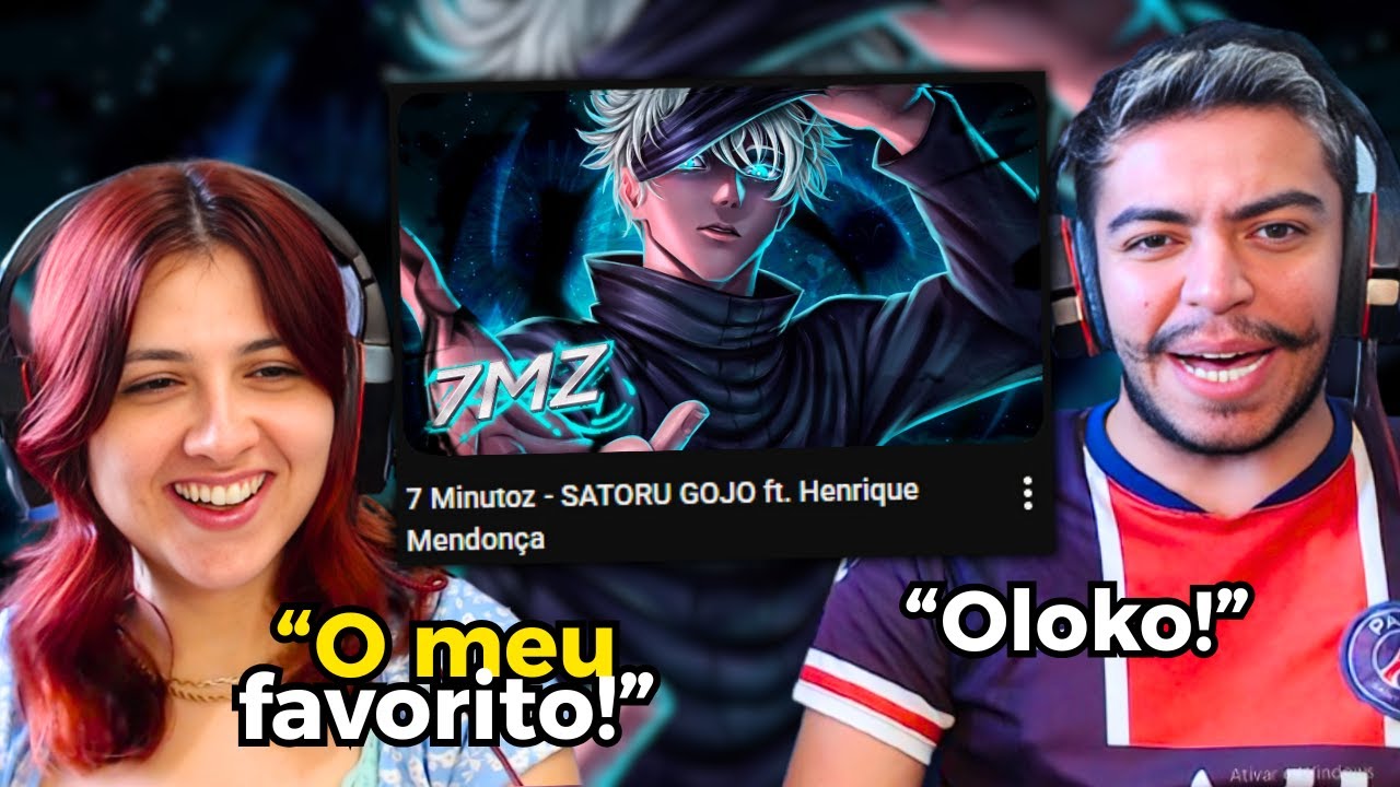 7 Minutoz - SATORU GOJO ft. Henrique Mendonça | REACT
