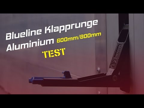 SUER - Blueline Klapprunge Aluminium Aufbautest