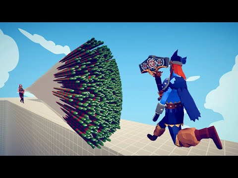 3x NEW THOR vs EVERY GOD | TABS - Totally Accurate Battle Simulator