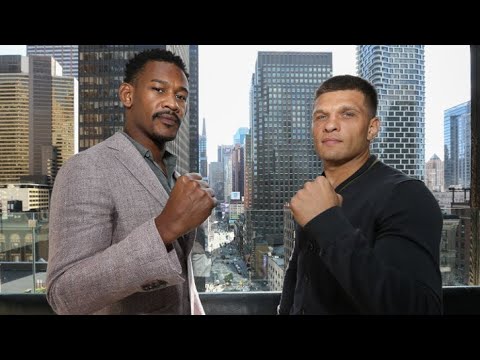 DANNY JACOBS (FACE OFF) WITH SERGEY DEREVYANCHENKO FOR TITLE FIGHT