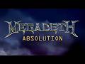 MEGADETH - Absolution