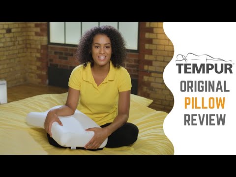 Tempur Original Pillow Review - A Traditional Contour Pillow that Doesn't Disappoint