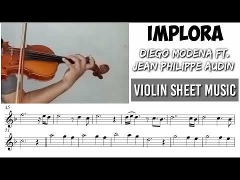 Free Sheet || Implora - Modena & Audin || Violin Sheet Music
