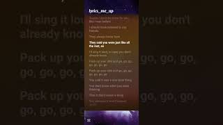 Download lagu GO ( HIGHER & FASTER ) by CAT BURNS // LYRICS 🔥🔥 #shorts #lyrics mp3