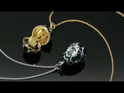 Unboxing the Faberge W Hamond Collaborative Whitby Jet Lockets l C W Sellors