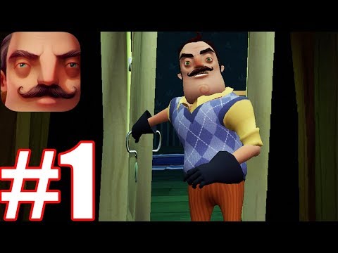 Hello Neighbor - Full Gameplay Walkthrough ACT 1 Completed (iOS, Android) - YouTube