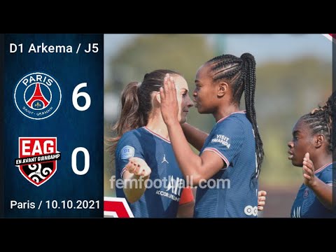 [6-0] | 10.10.2021 | PSG Féminines vs EA Guingamp D| 1 Arkema 2021-22 | J5