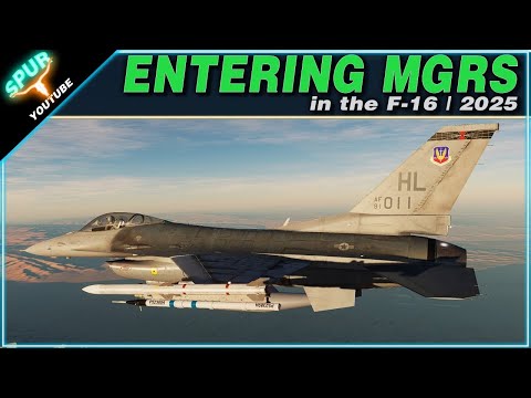 Entering MGRS Coordinates in the F-16 in DCS | Oct 2025