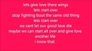 Beyonce-start over w/lyrics